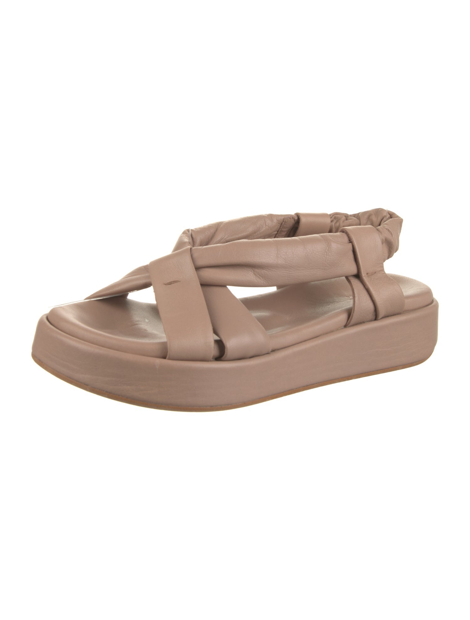 Cortana Leather Slingback Sandals