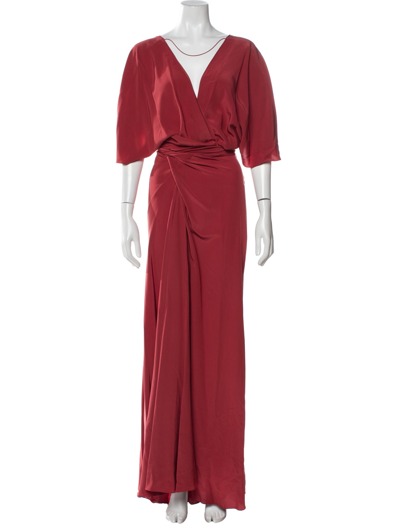 Cortana Silk Long Dress