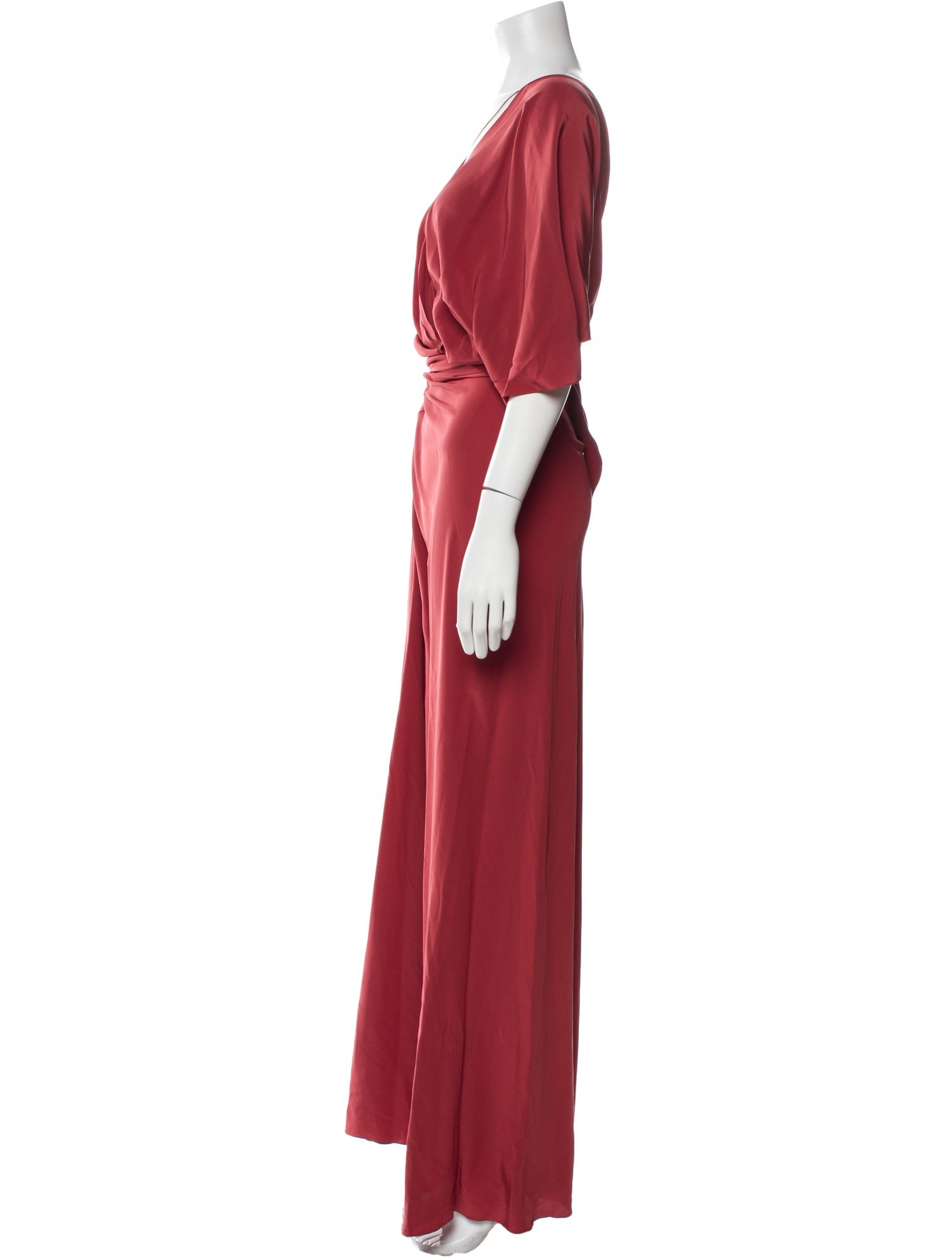 Cortana Silk Long Dress