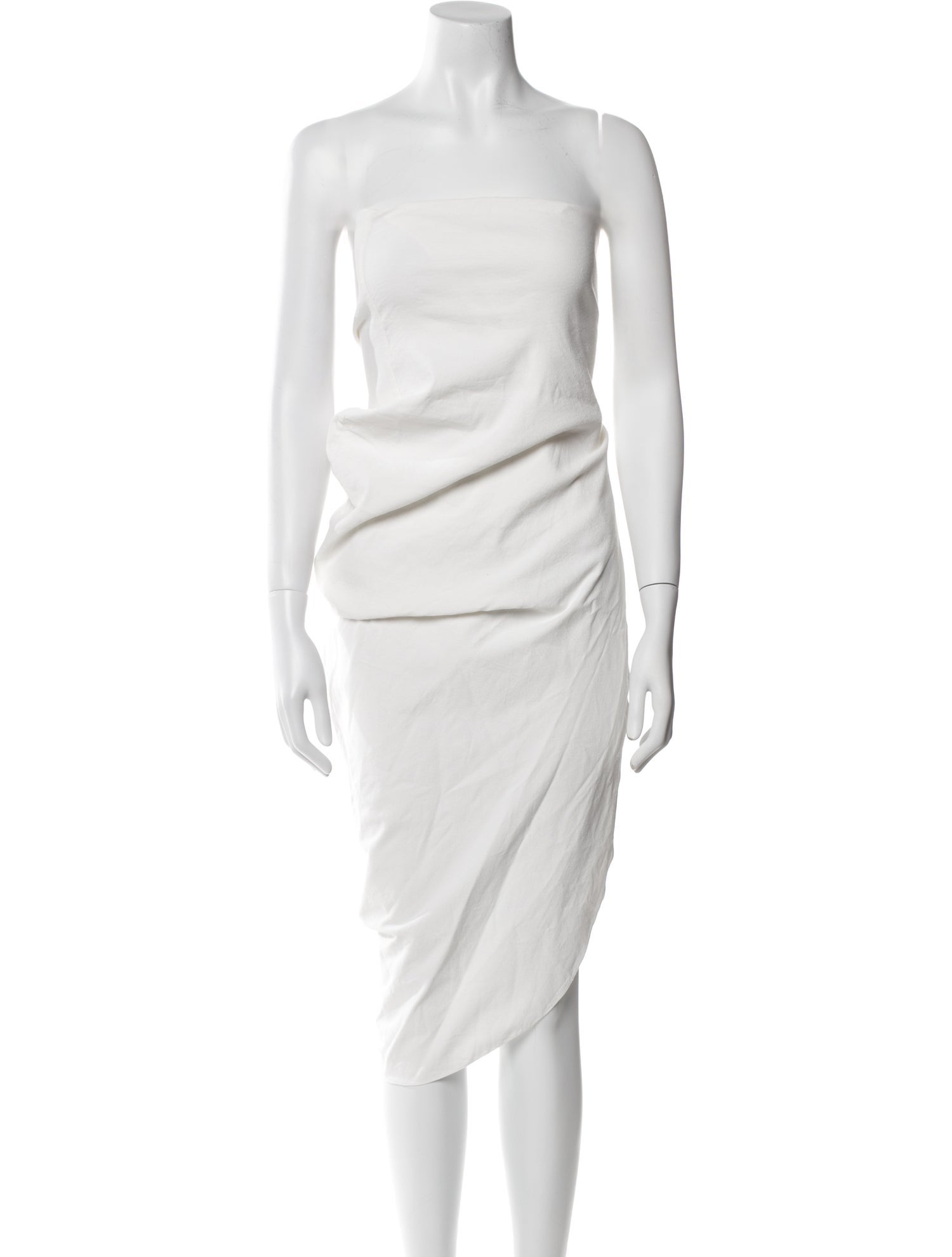 Cortana Linen Midi Length Dress
