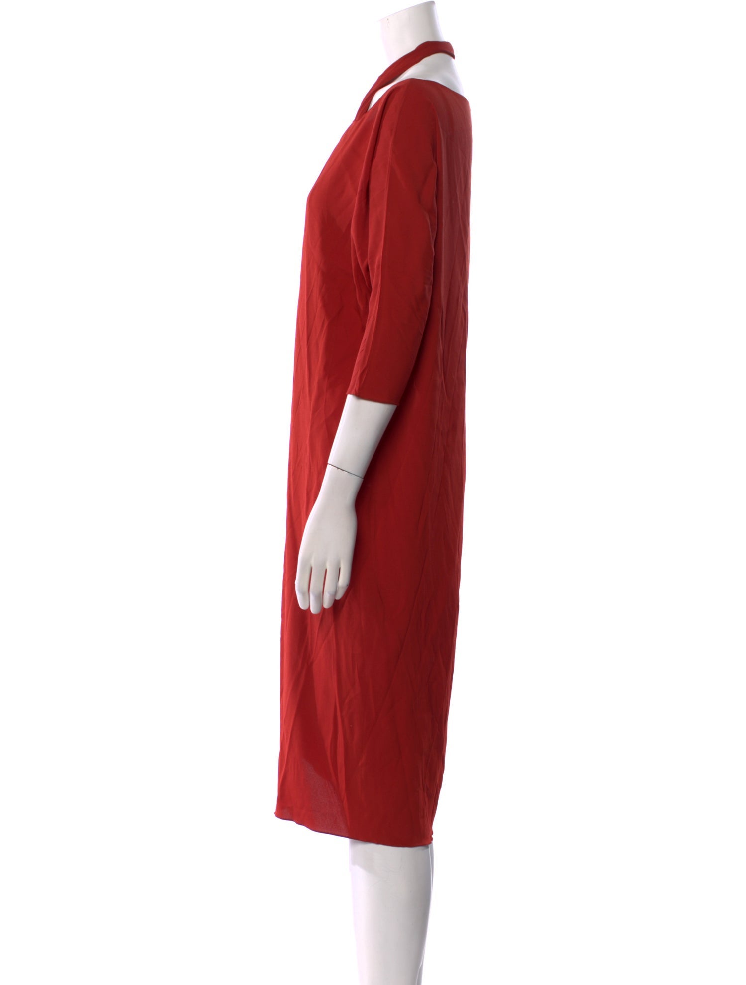 Cortana Cowl Neck Midi Length Dress