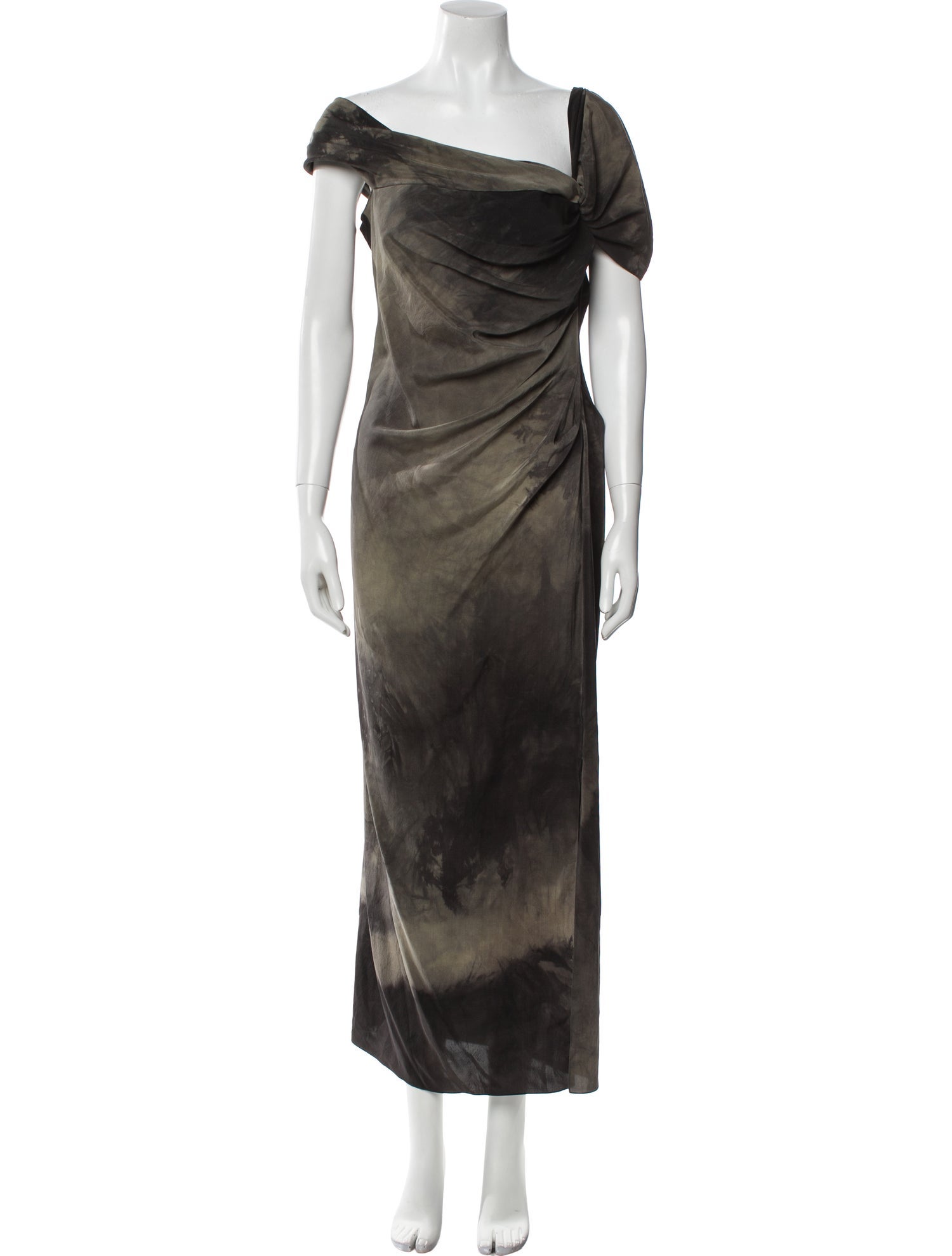 Cortana Silk Long Dress