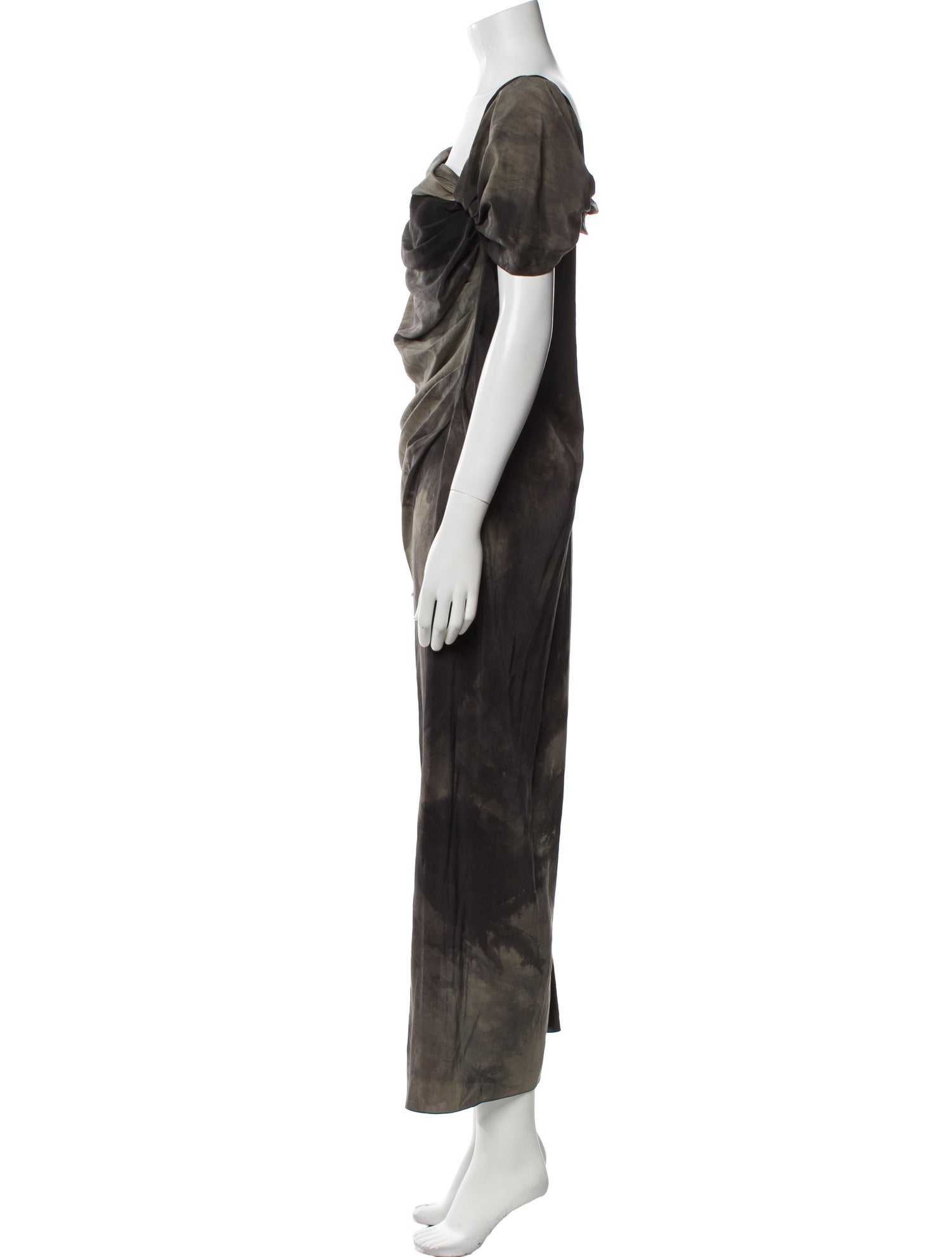 Cortana Silk Long Dress