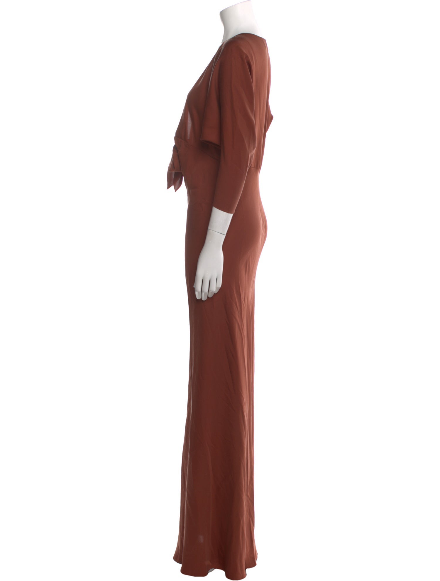 Cortana Silk Long Dress