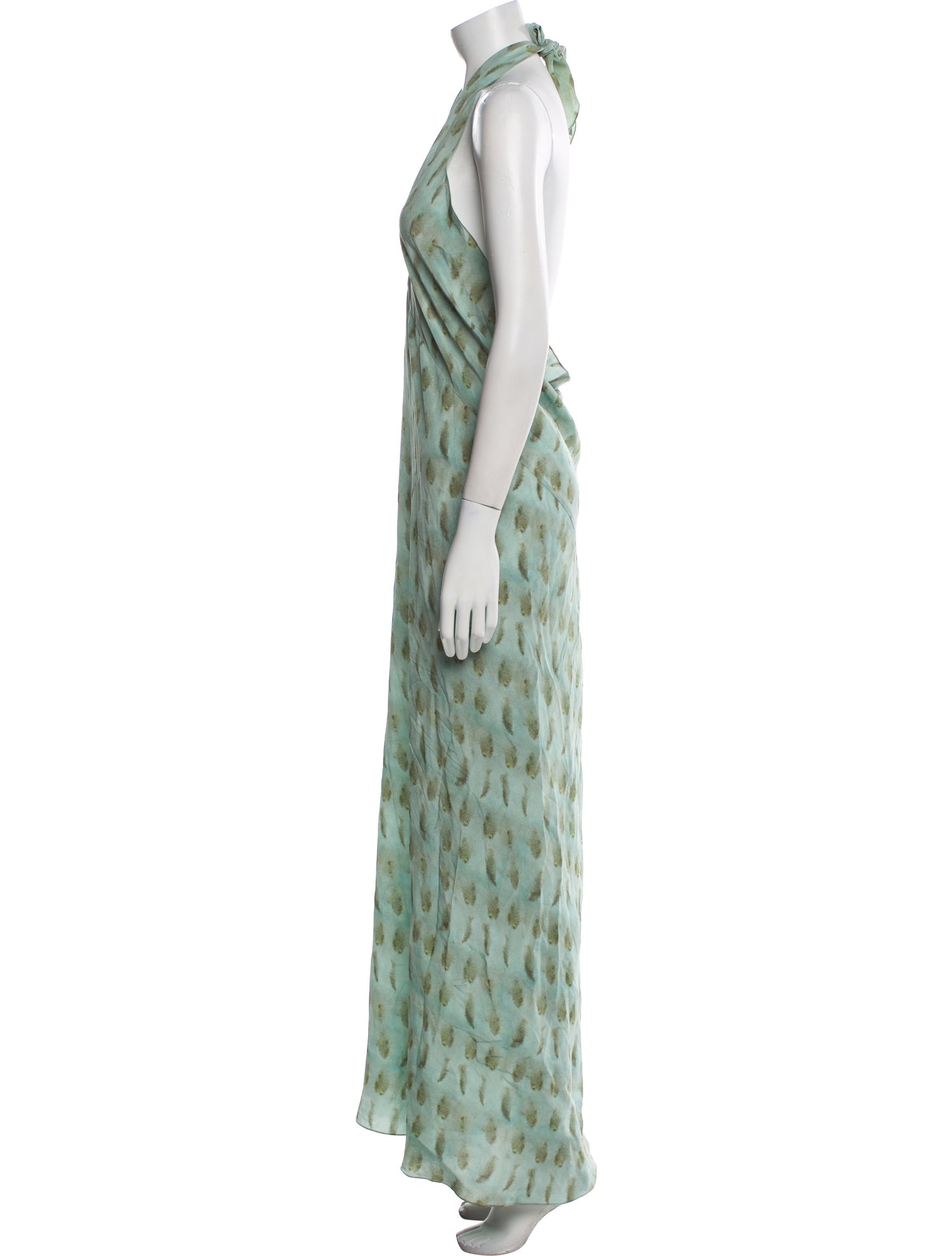 Cortana Silk Midi Length Dress