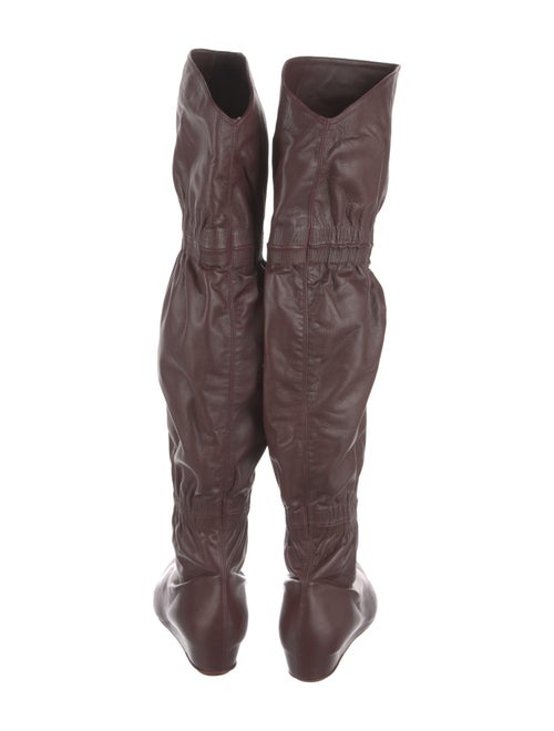 Cortana Leather Slouch Boots