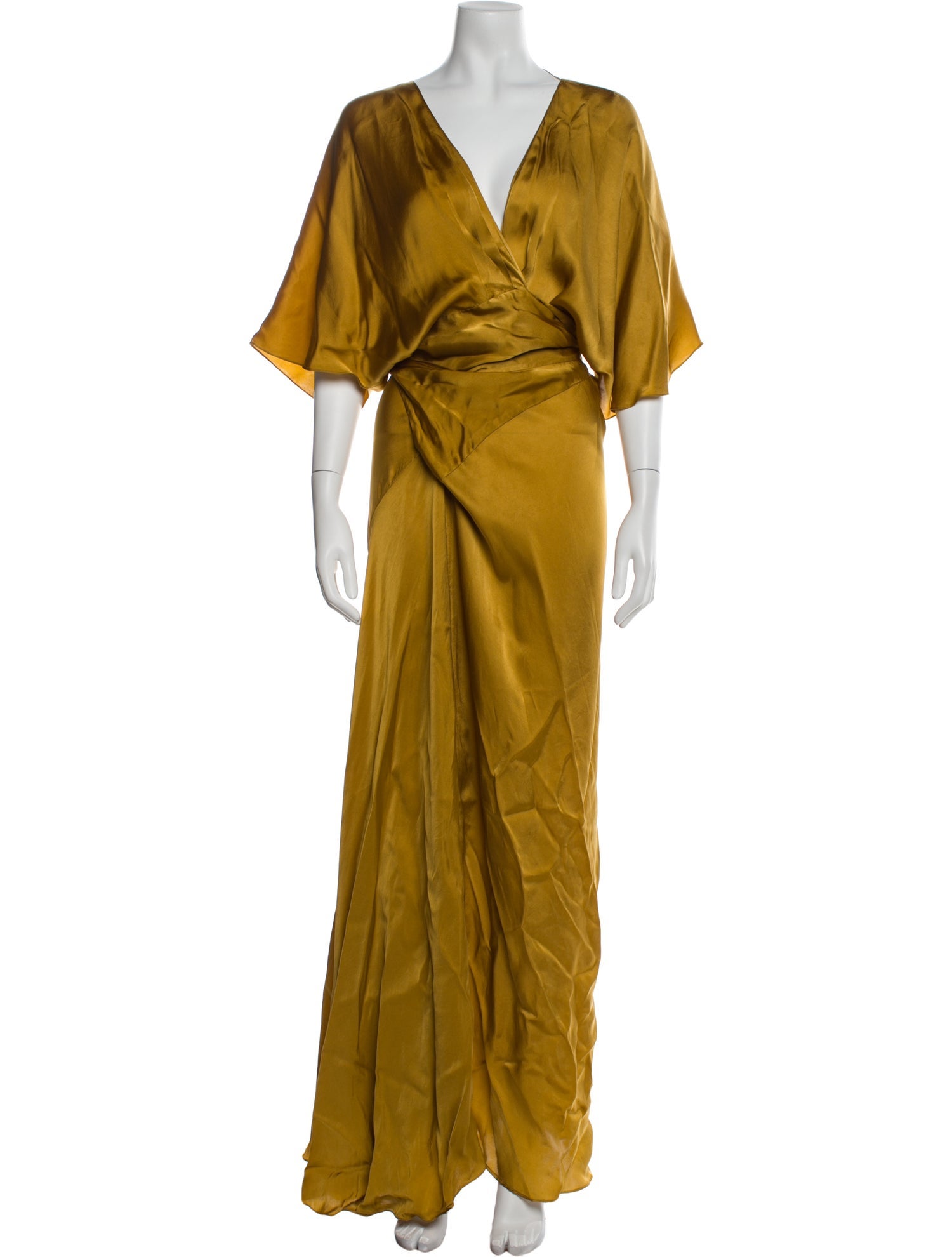 Cortana V-Neck Long Dress