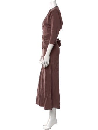 Cortana Linen Long Dress