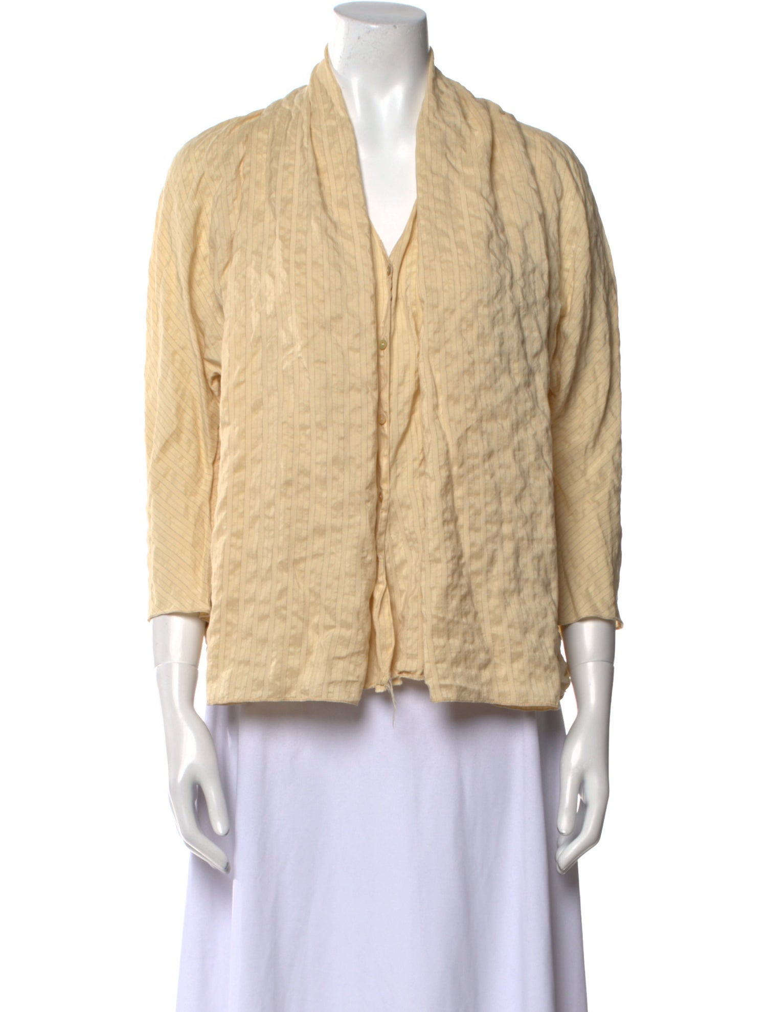 Cortana Silk V-Neck Top