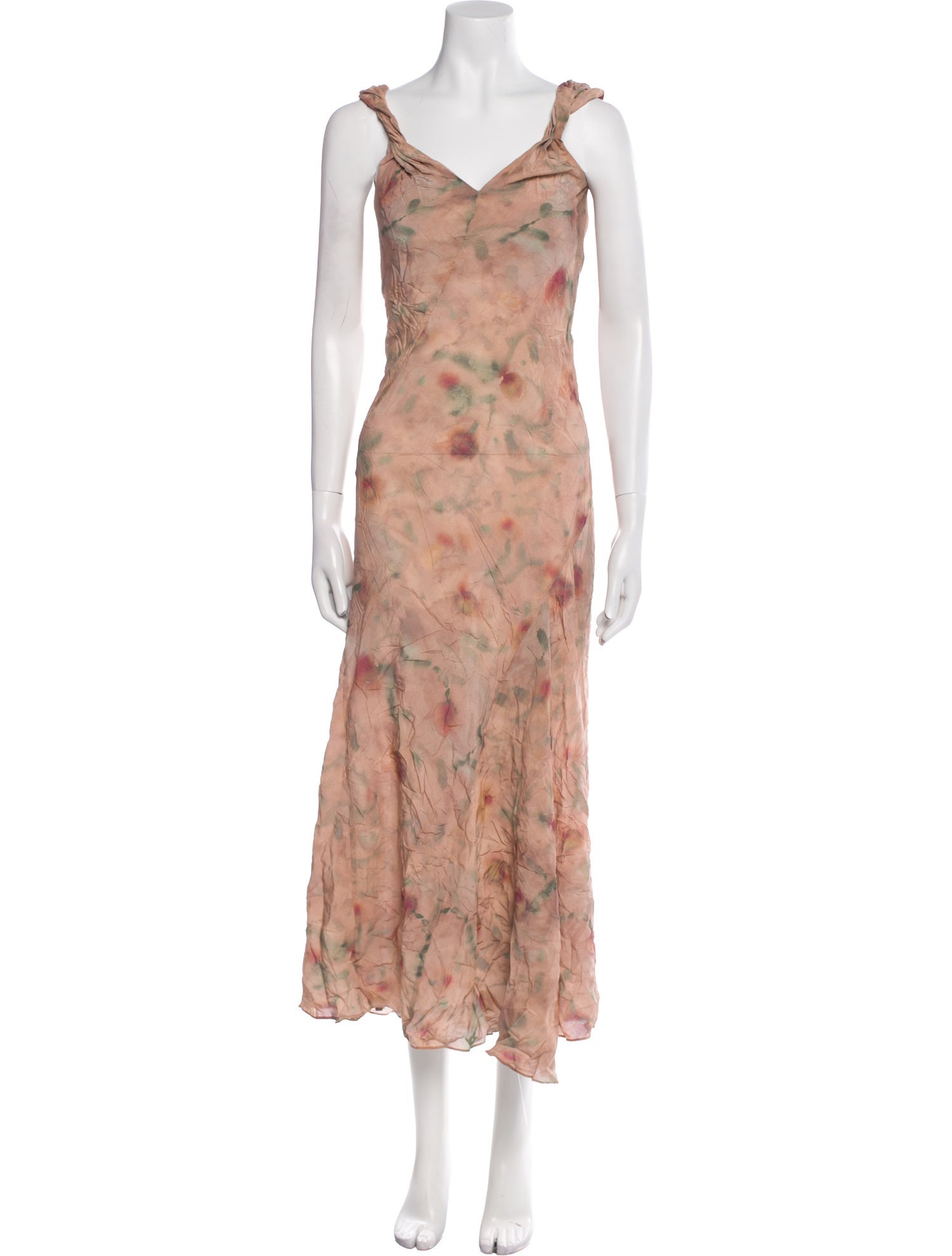 Cortana Silk Long Dress