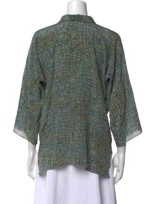 Cortana Silk Printed Blouse