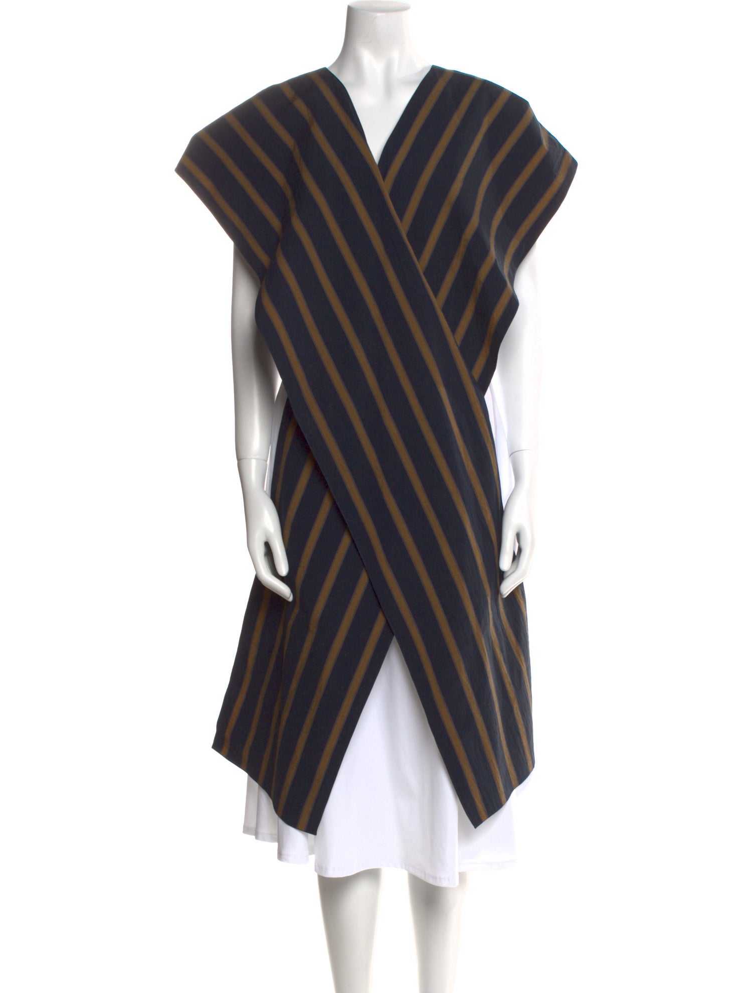 Cortana Striped V-Neck Tunic