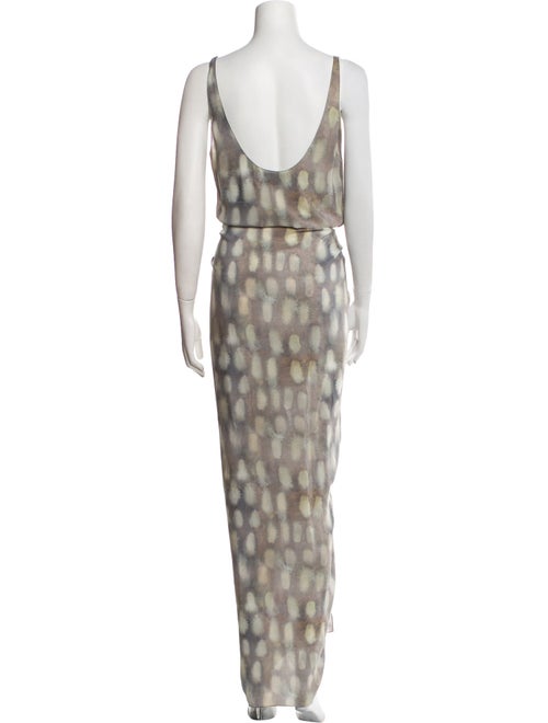 Cortana Silk Long Dress