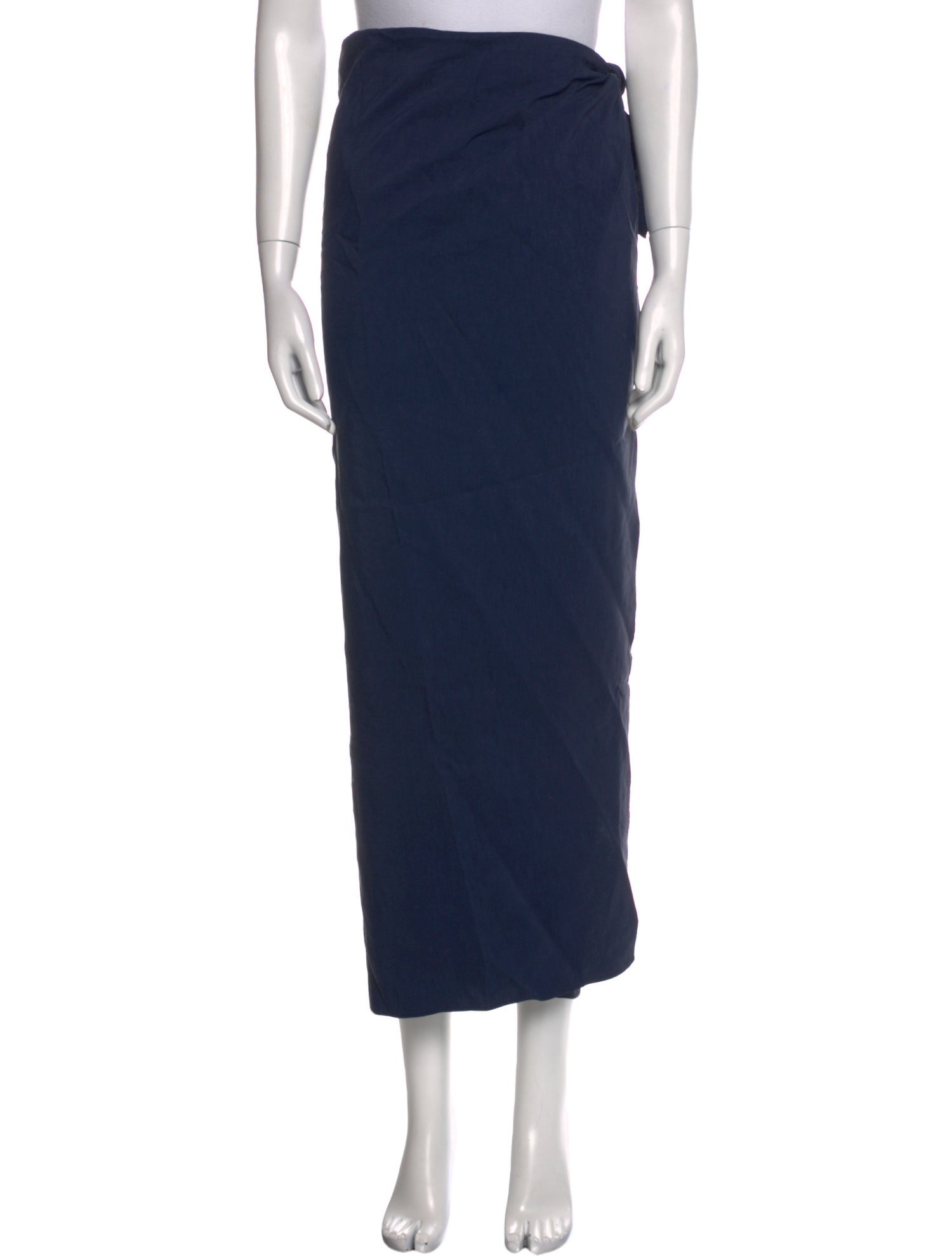 Cortana Linen Midi Length Skirt
