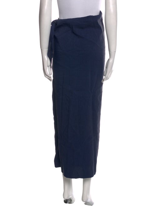 Cortana Linen Midi Length Skirt