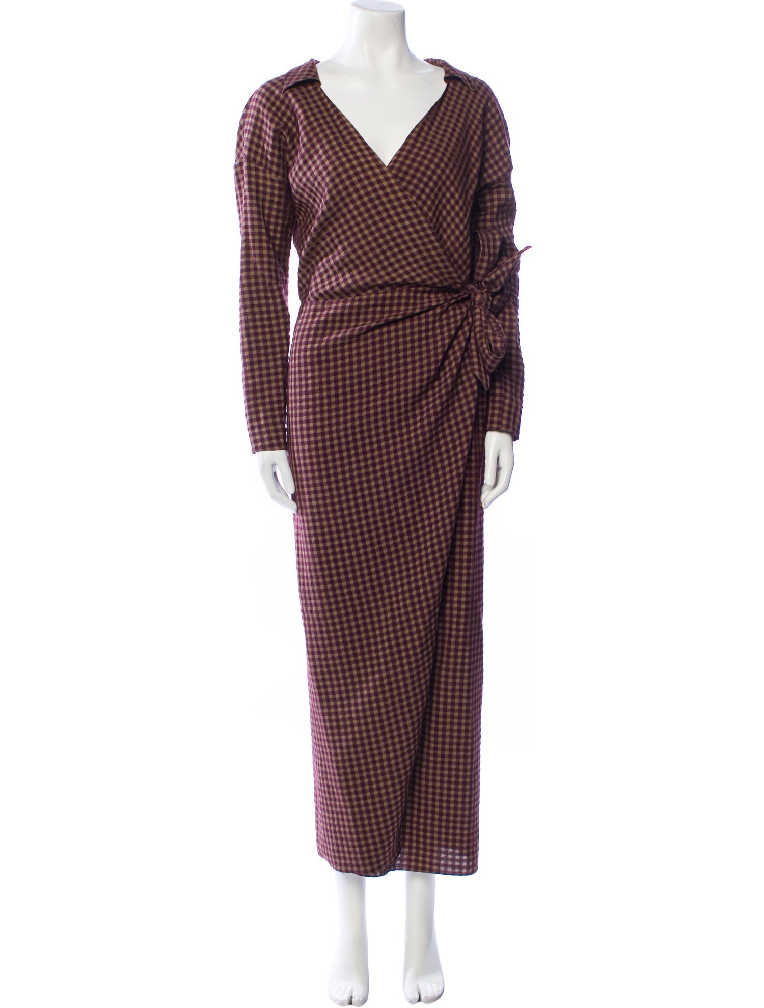 Cortana Wool Long Dress