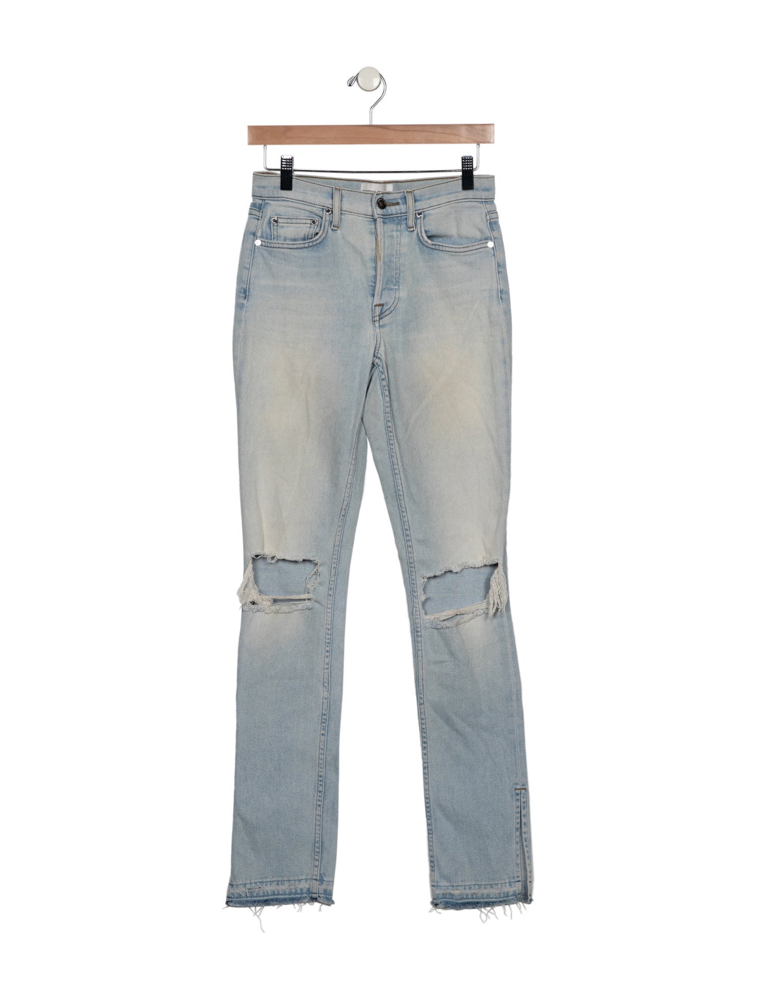 Cotton Citizen Mid-Rise Straight Leg Jeans