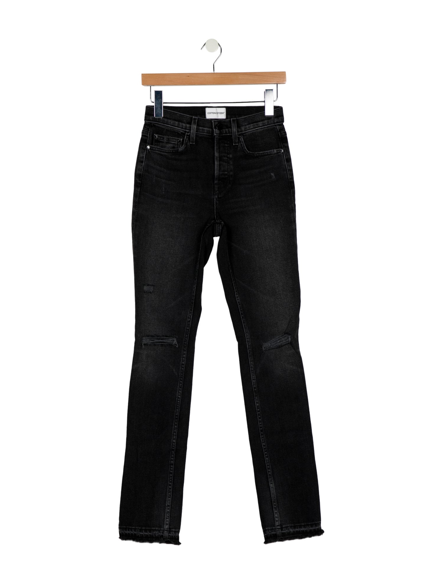 Cotton Citizen Mid-Rise Straight Leg Jeans
