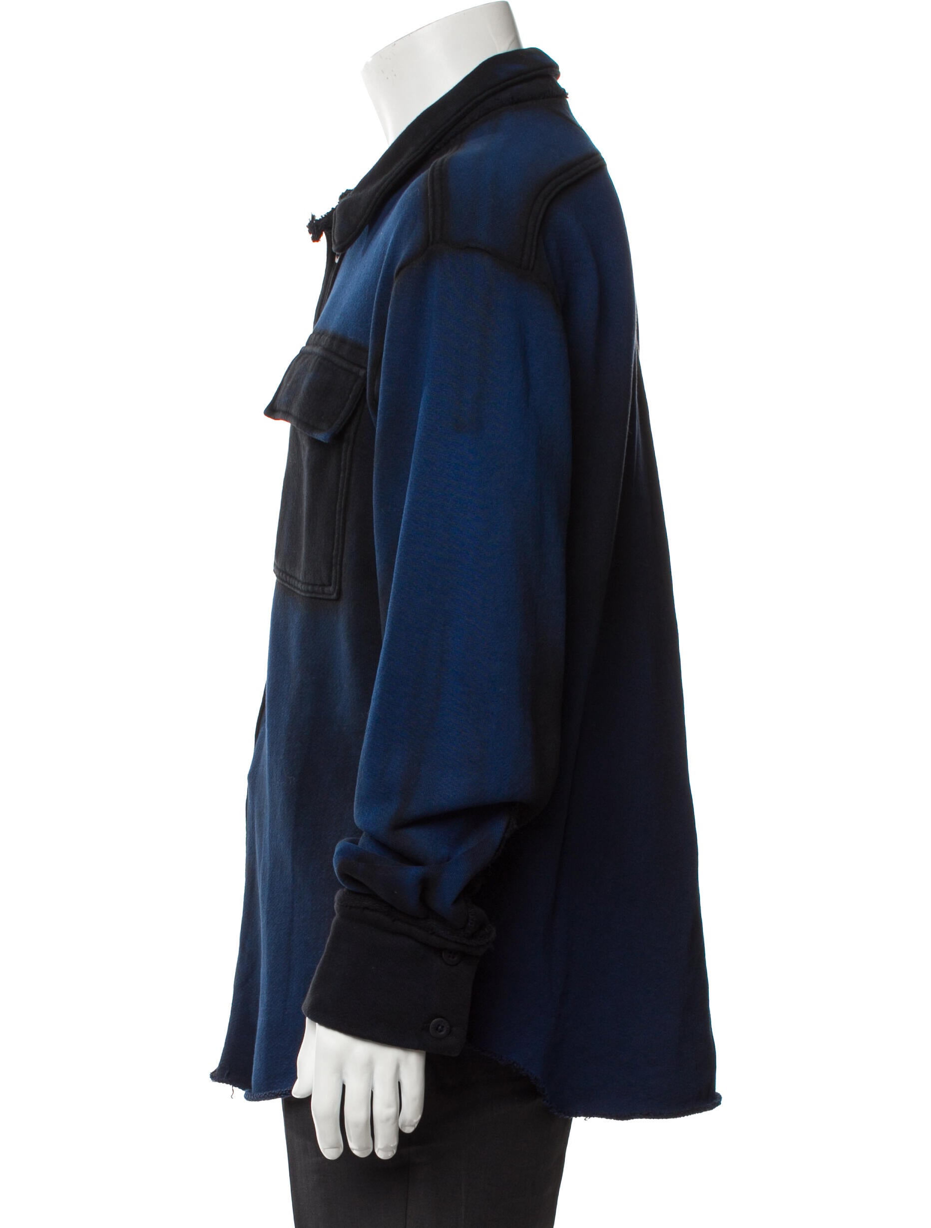 Cotton Citizen Colorblock Pattern Utility Jacket