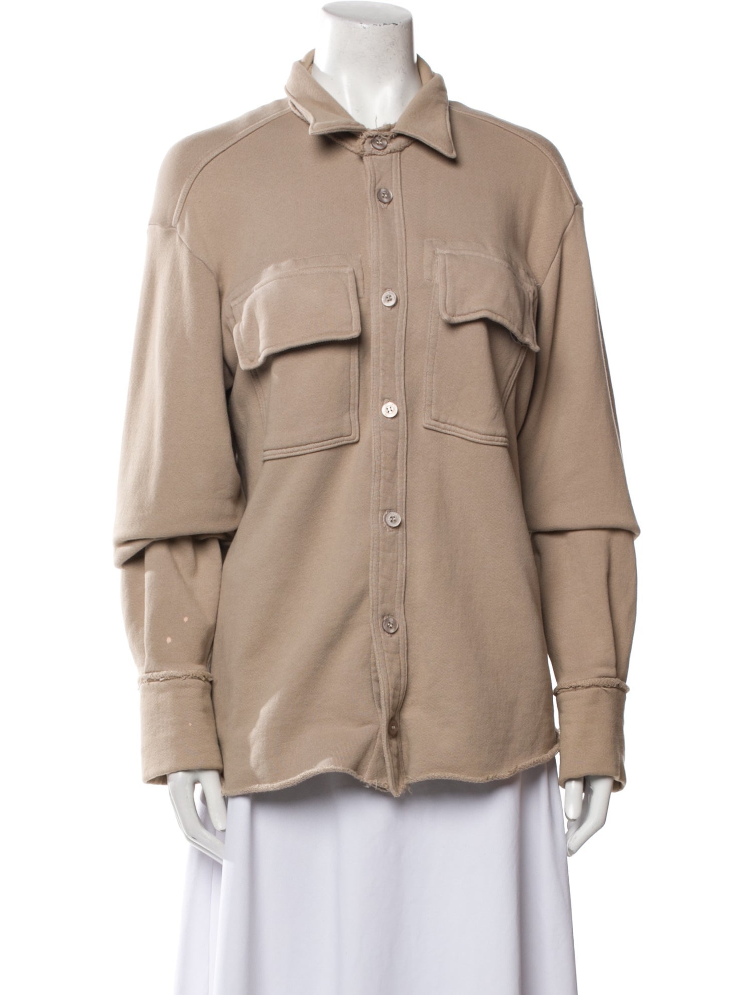 Cotton Citizen Long Sleeve Button-Up Top
