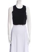 Cotton Citizen Crew Neck Sleeveless Crop Top