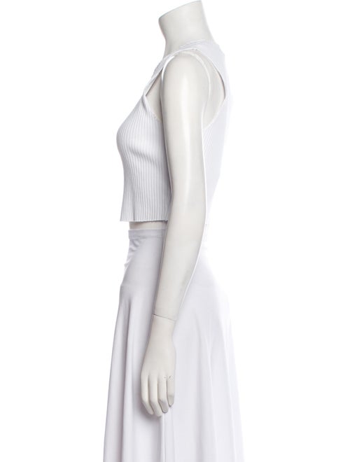 Cotton Citizen Crew Neck Sleeveless Crop Top