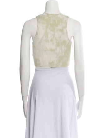 Cotton Citizen Scoop Neck Sleeveless Crop Top