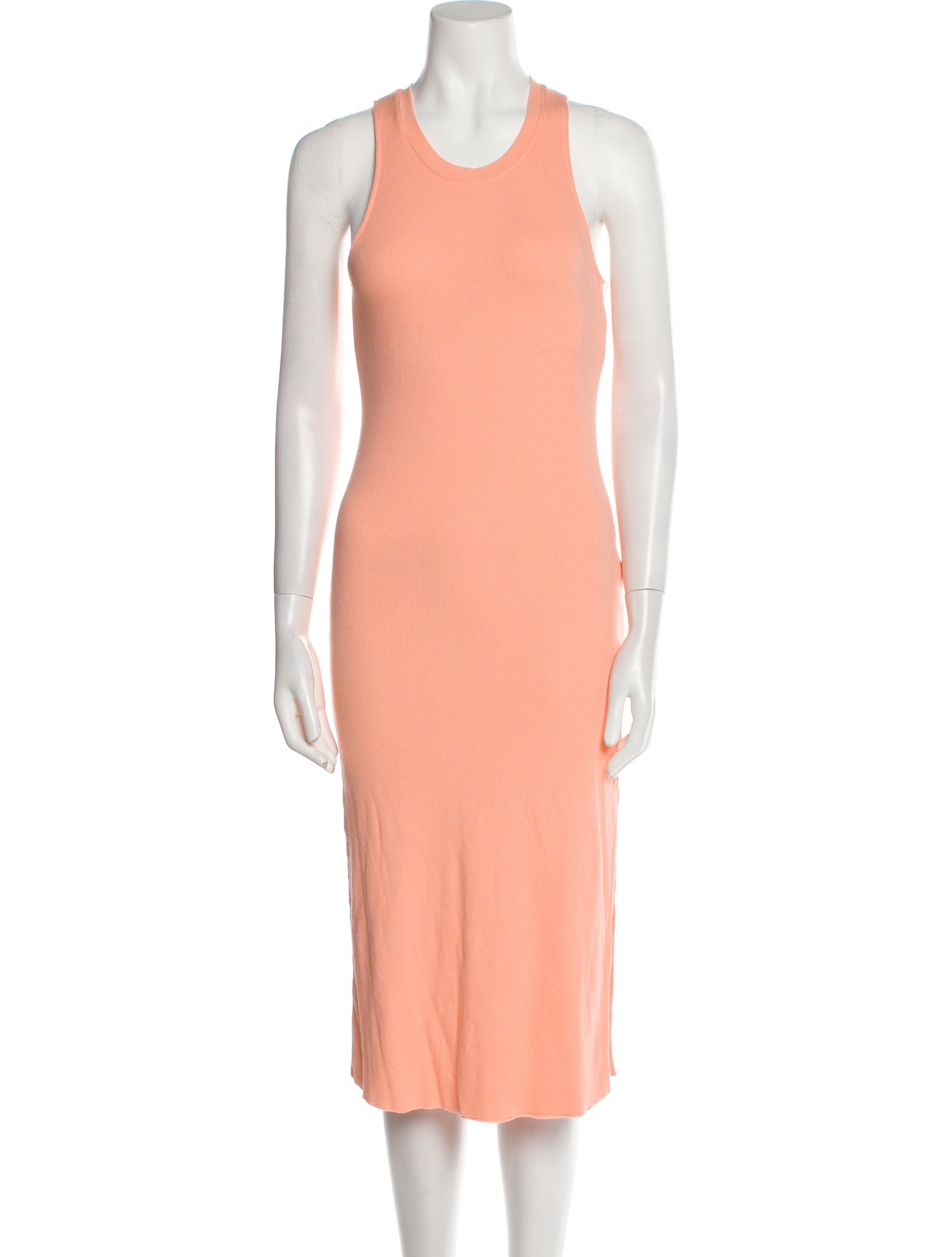 Cotton Citizen Scoop Neck Midi Length Dress