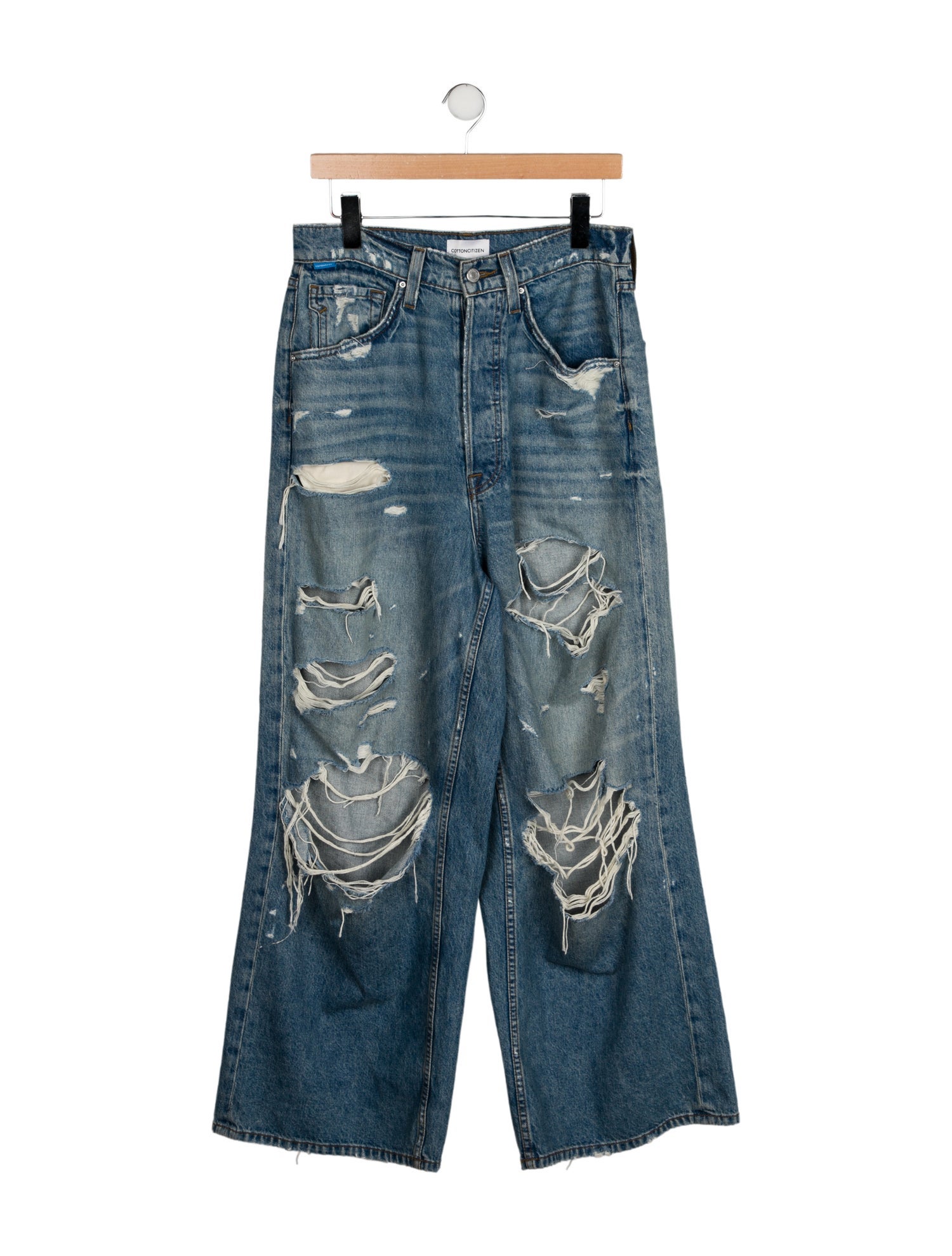 Cotton Citizen High-Rise Wide Leg Jeans