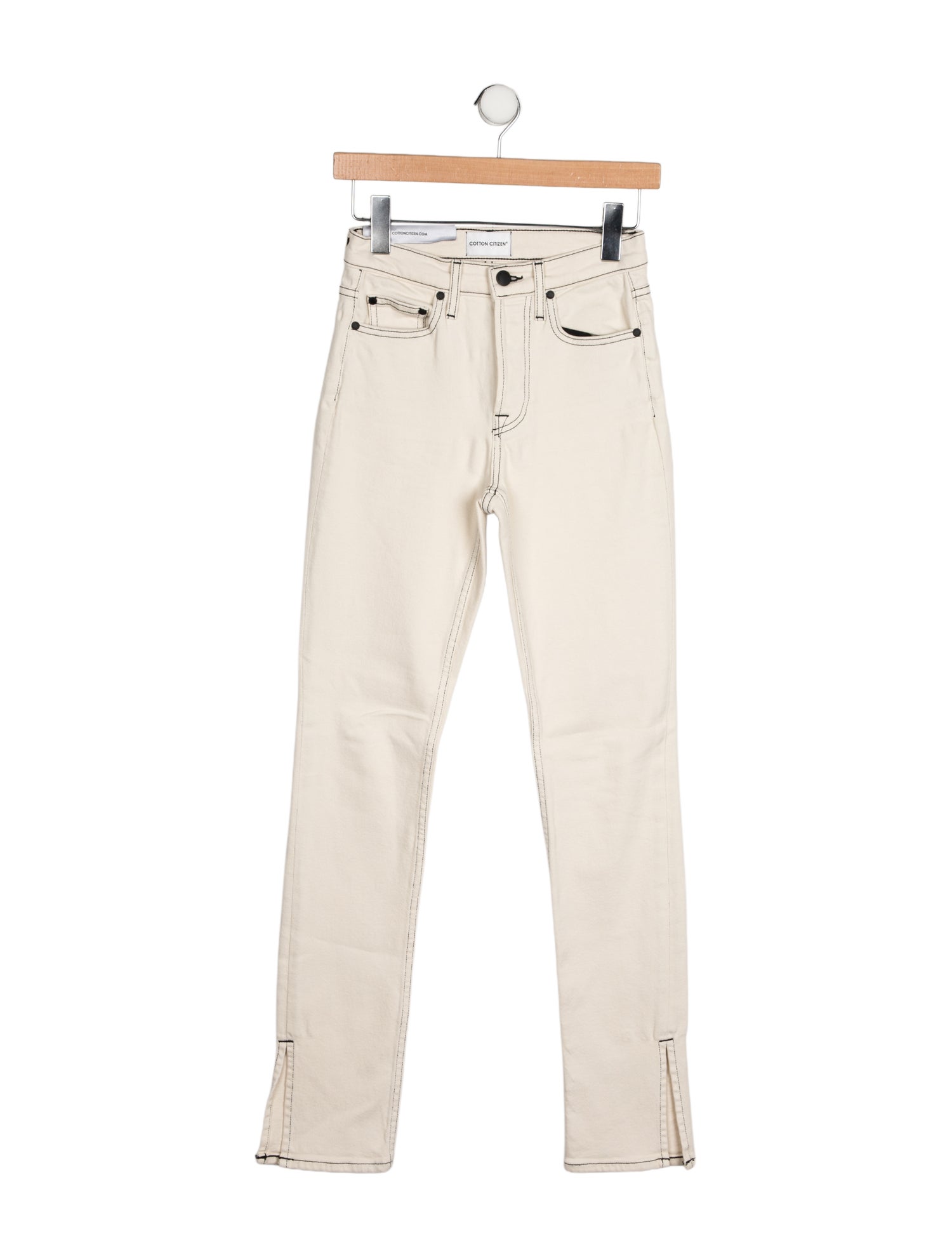 Cotton Citizen Mid-Rise Straight Leg Jeans