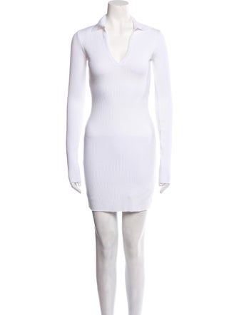 Cotton Citizen V-Neck Mini Dress