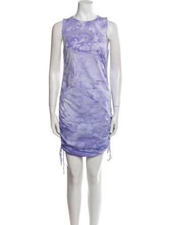 Cotton Citizen Tie-Dye Print Mini Dress