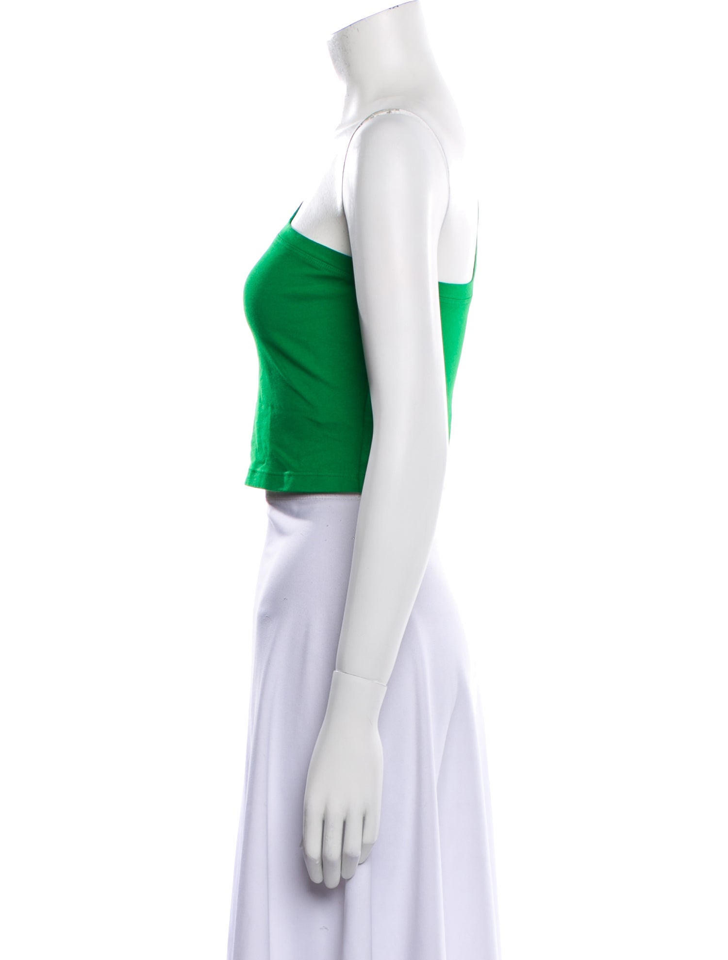 Cotton Citizen One-Shoulder Sleeveless Crop Top w/ Tags