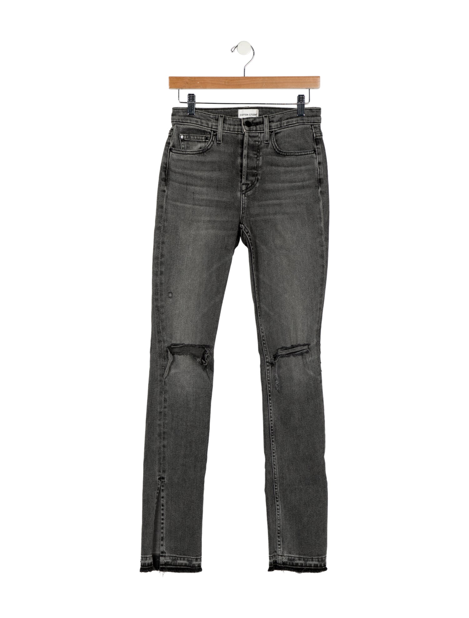 Cotton Citizen Mid-Rise Straight Leg Jeans