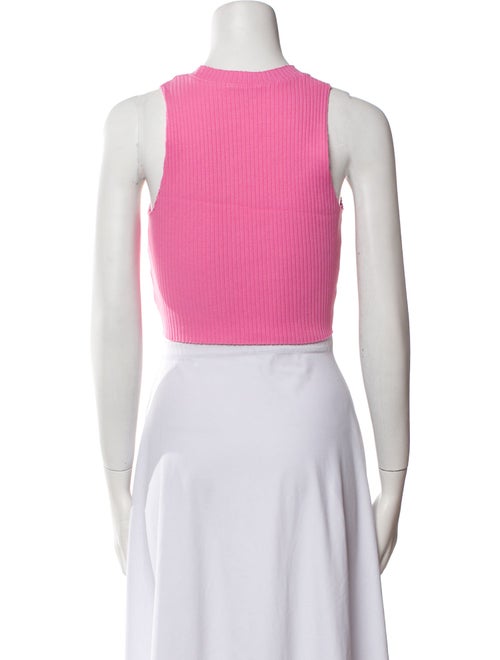 Cotton Citizen Crew Neck Sleeveless Crop Top