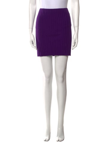 Cotton Citizen Skirts Raw-Edge Trim Mini Skirt M