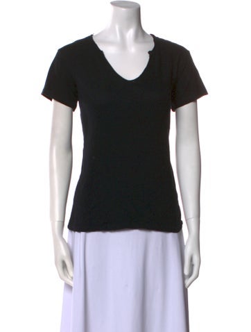 Cotton Citizen Tops V-Neck Short Sleeve T-Shirt S