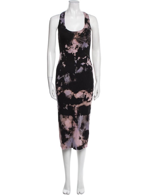 Cotton Citizen Tie-Dye Print Long Dress