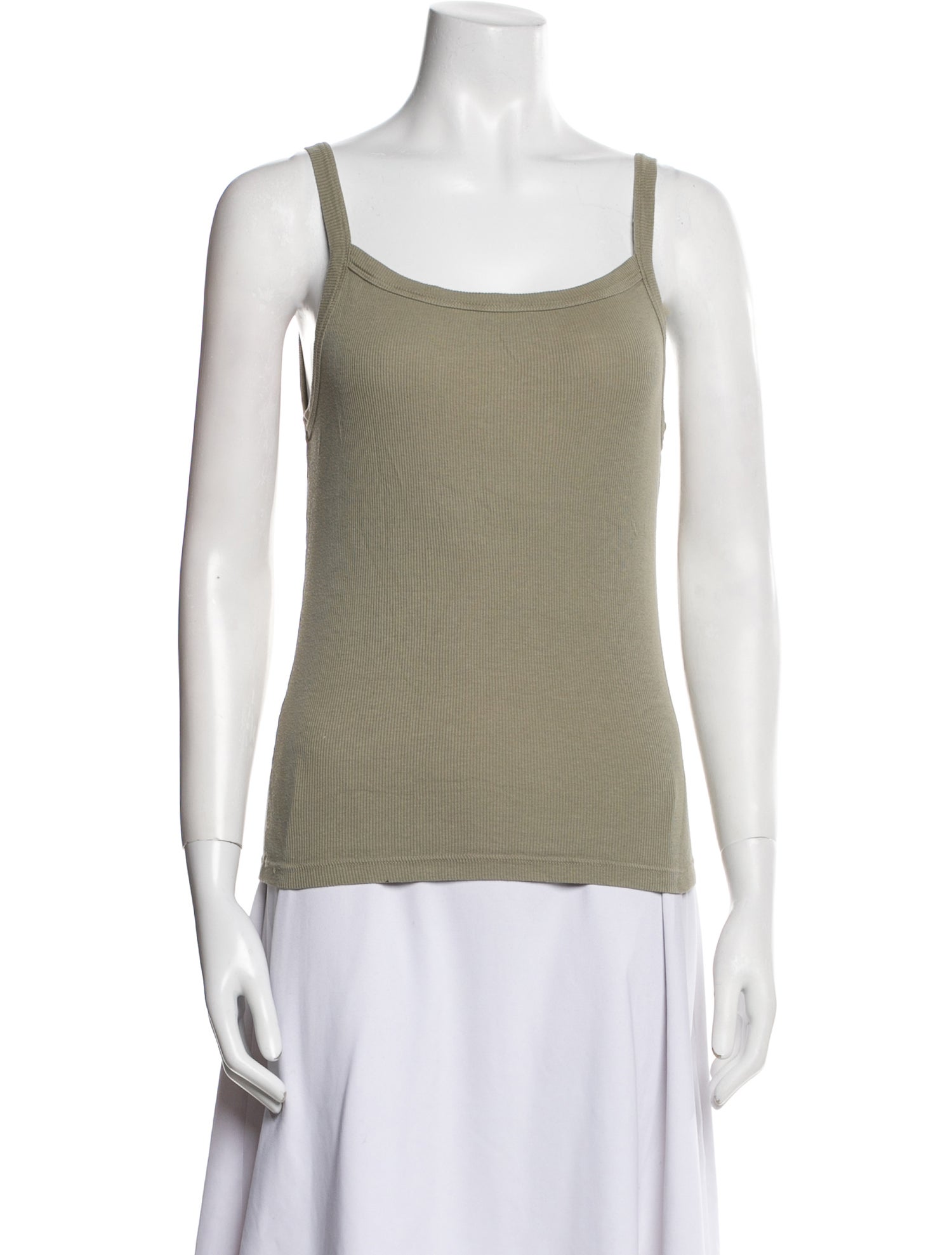 Cotton Citizen Square Neckline Sleeveless Top