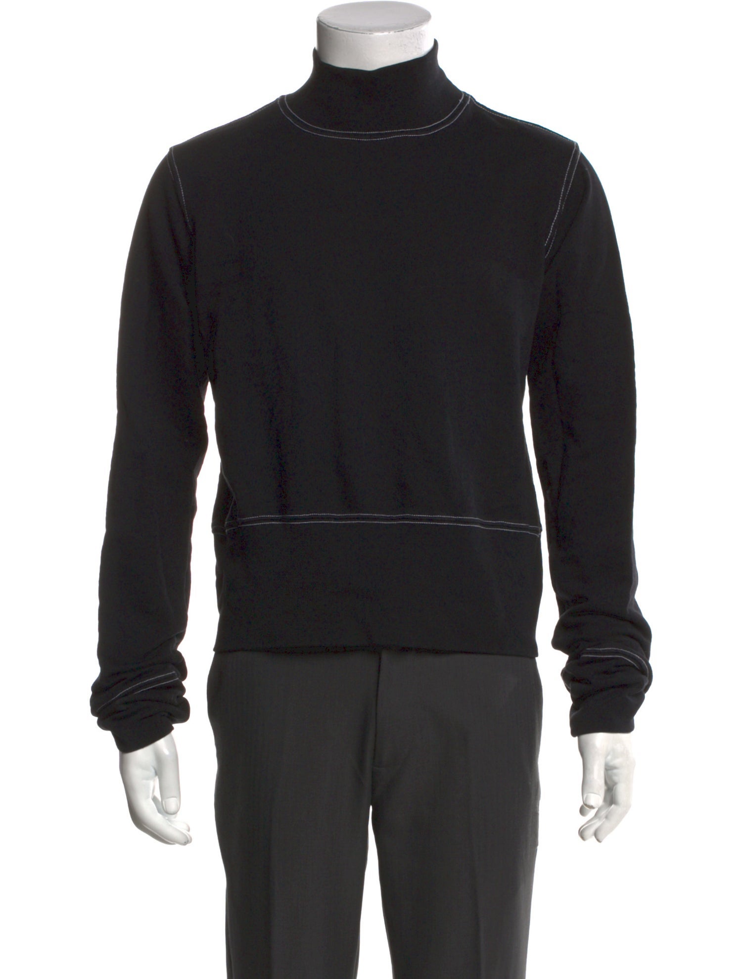 Cotton Citizen Mock Neck Long Sleeve Sweatshirt