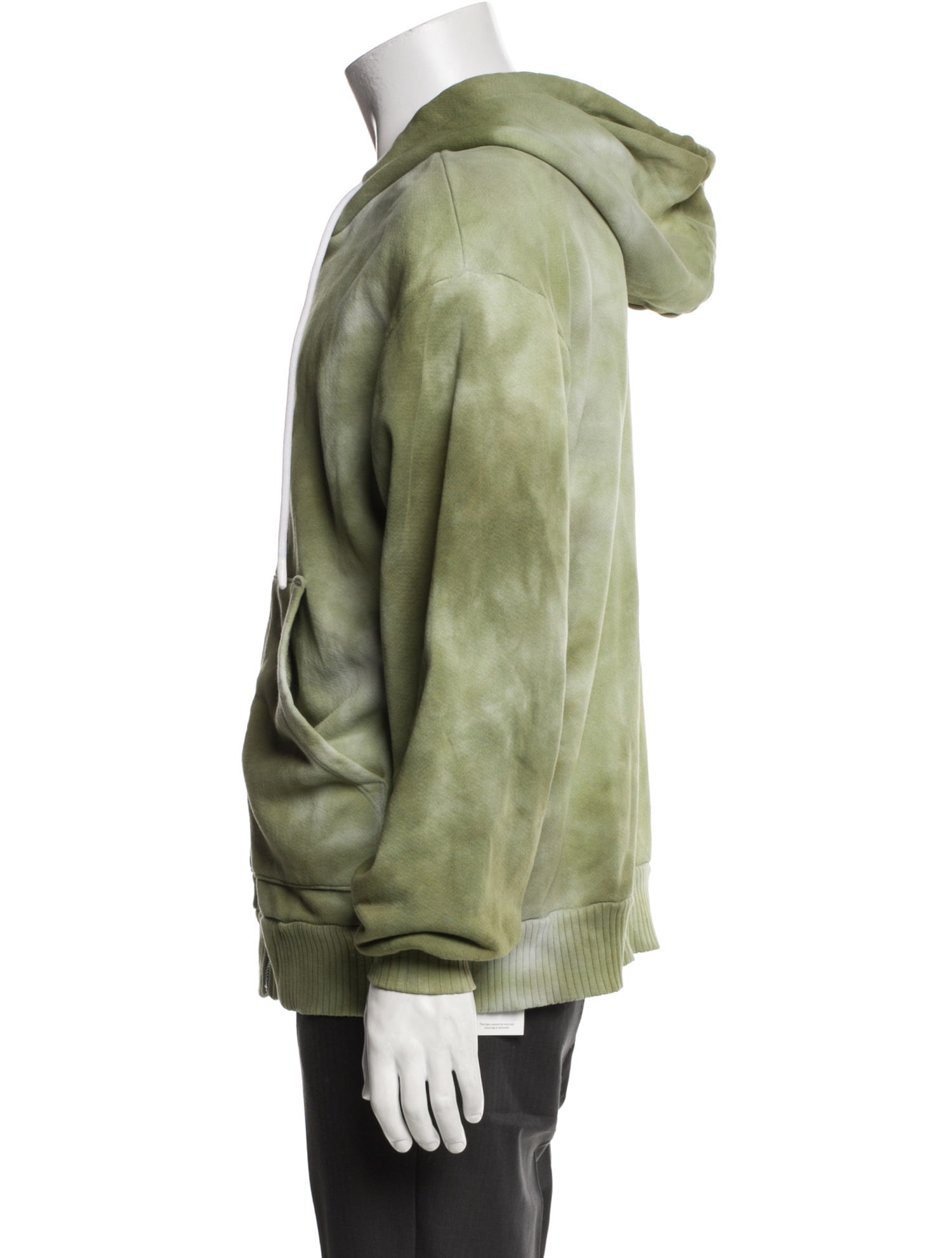 Cotton Citizen Tie-Dye Print V-Neck Hoodie