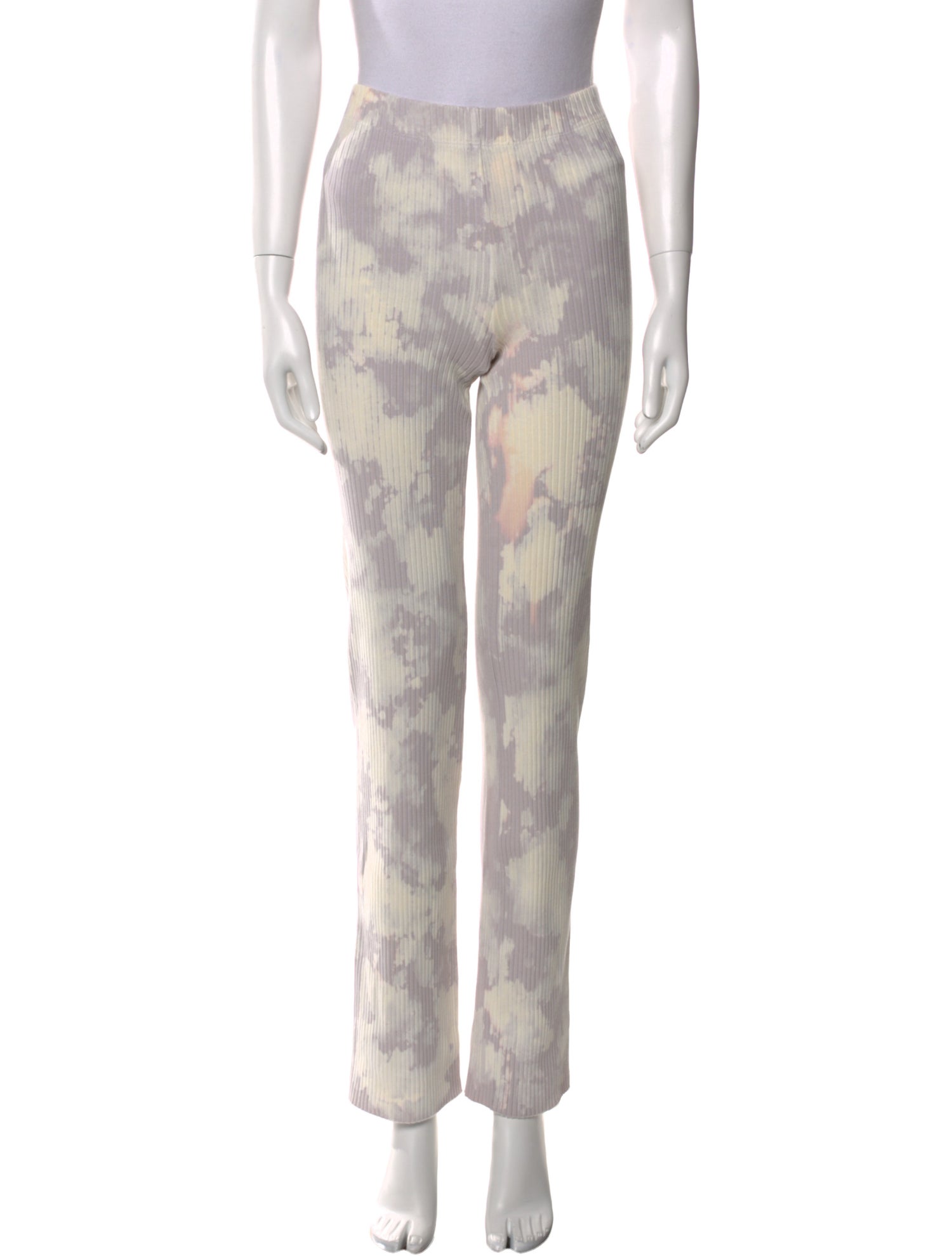 Cotton Citizen Tie-Dye Print Straight Leg Pants