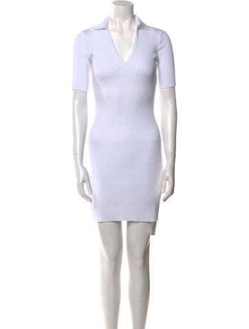 Cotton Citizen Dresses V-Neck Mini Dress XS