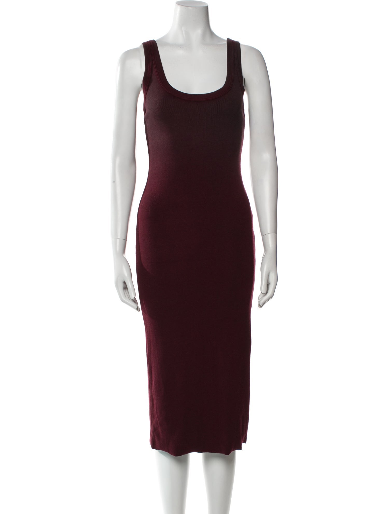 Cotton Citizen Scoop Neck Midi Length Dress