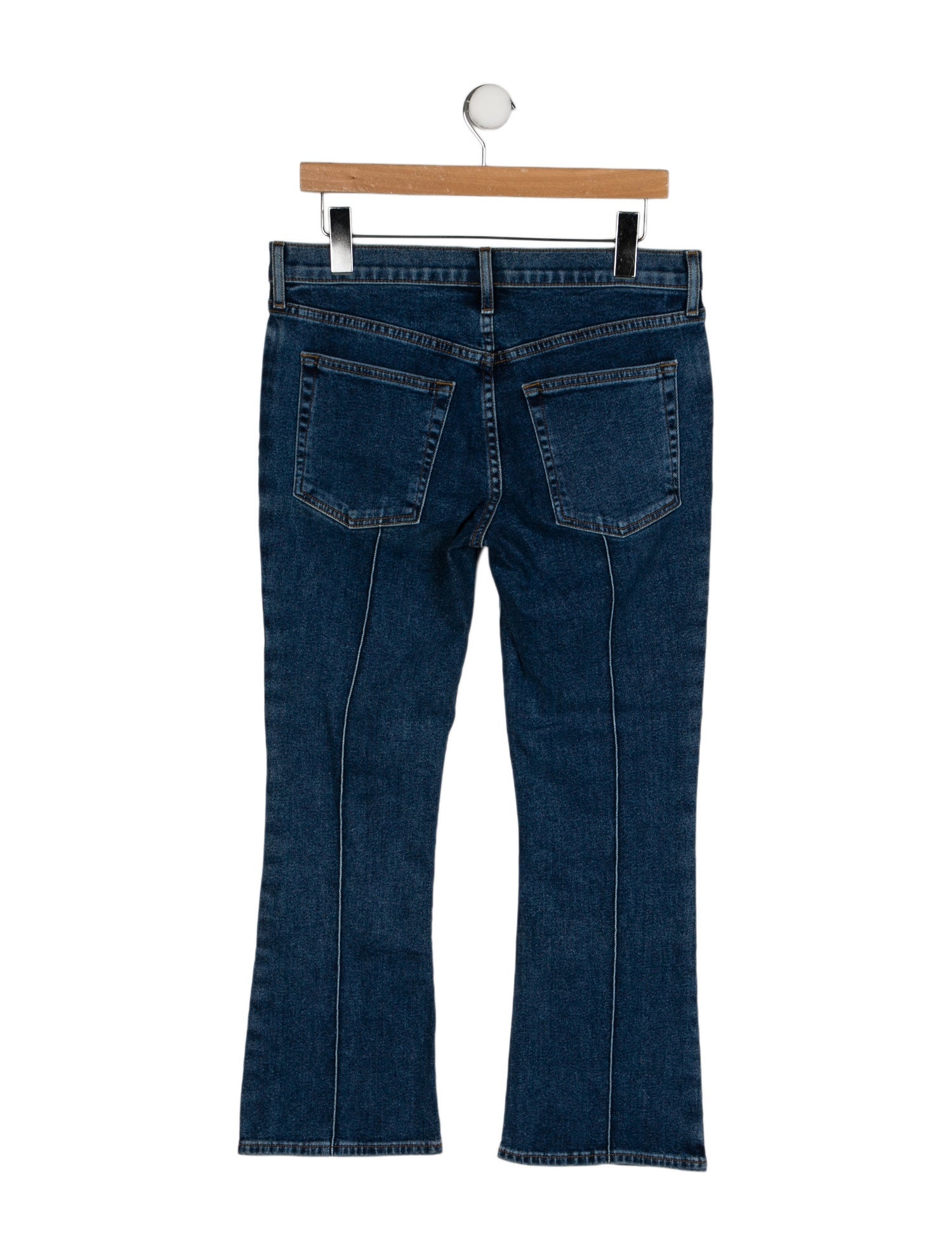 Cotton Citizen Mid-Rise Wide Leg Jeans