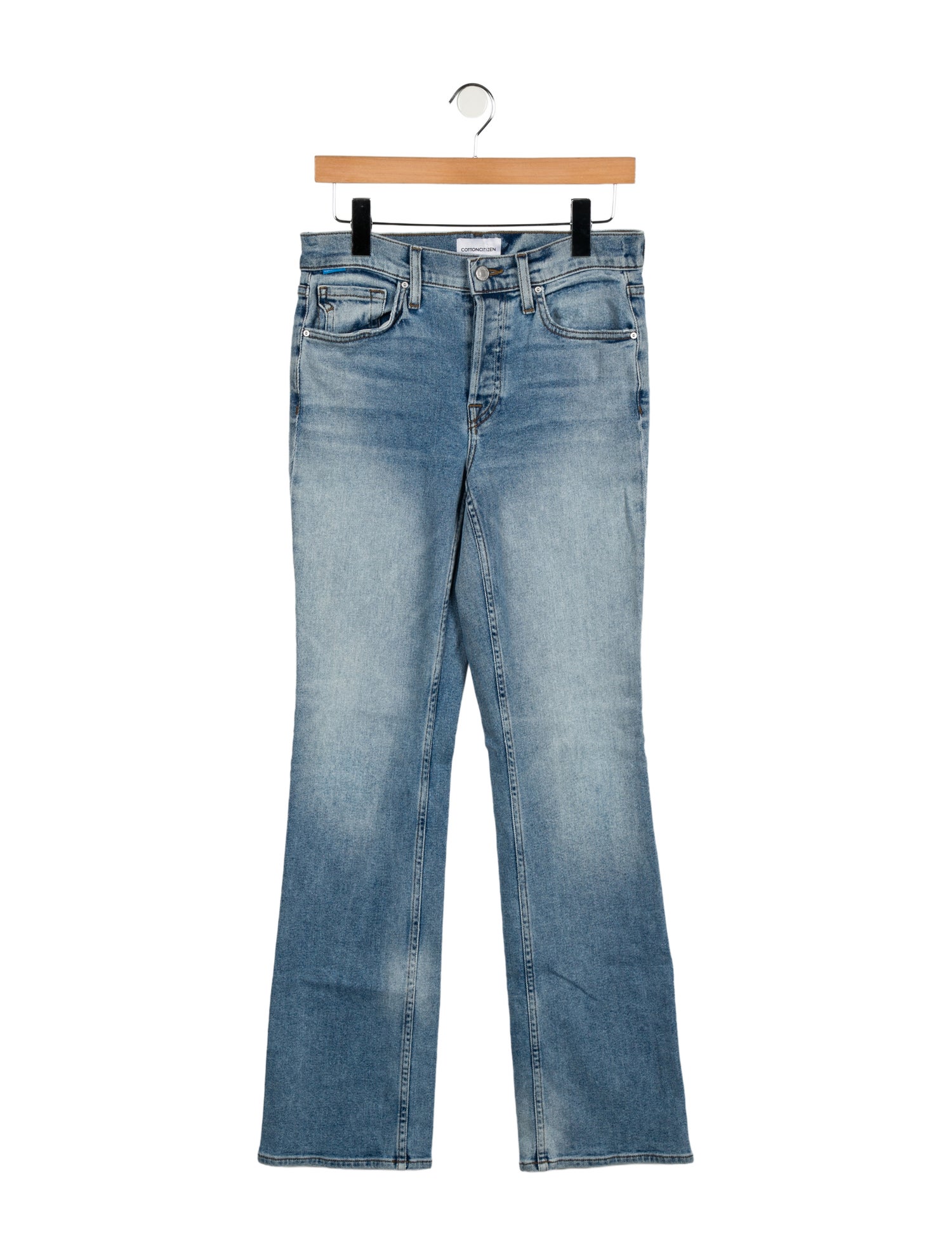 Cotton Citizen Mid-Rise Wide Leg Jeans w/ Tags