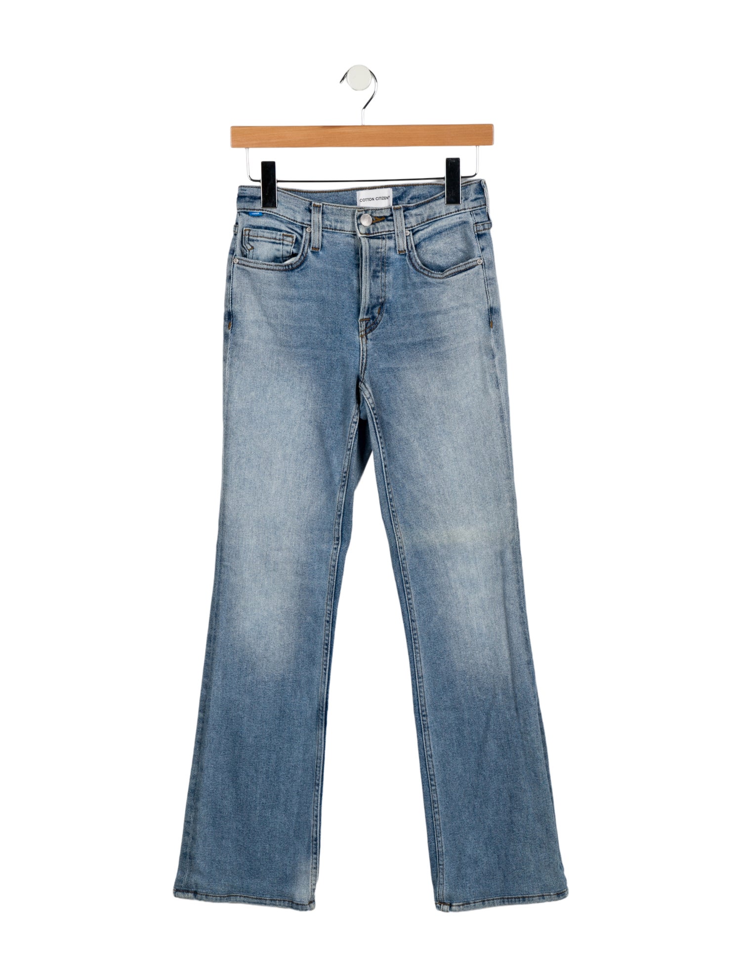Cotton Citizen High-Rise Straight Leg Jeans