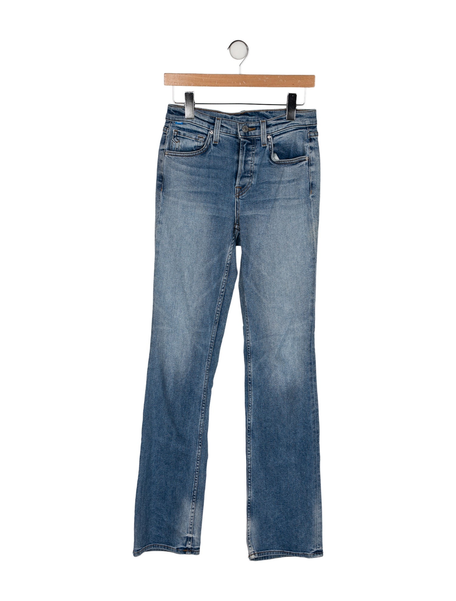 Cotton Citizen Mid-Rise Straight Leg Jeans
