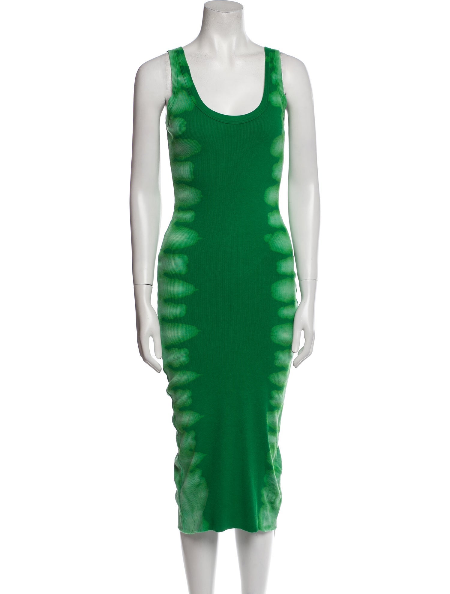 Cotton Citizen Tie-Dye Print Midi Length Dress