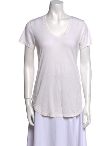 Cotton Citizen Tops V-Neck Short Sleeve T-Shirt S